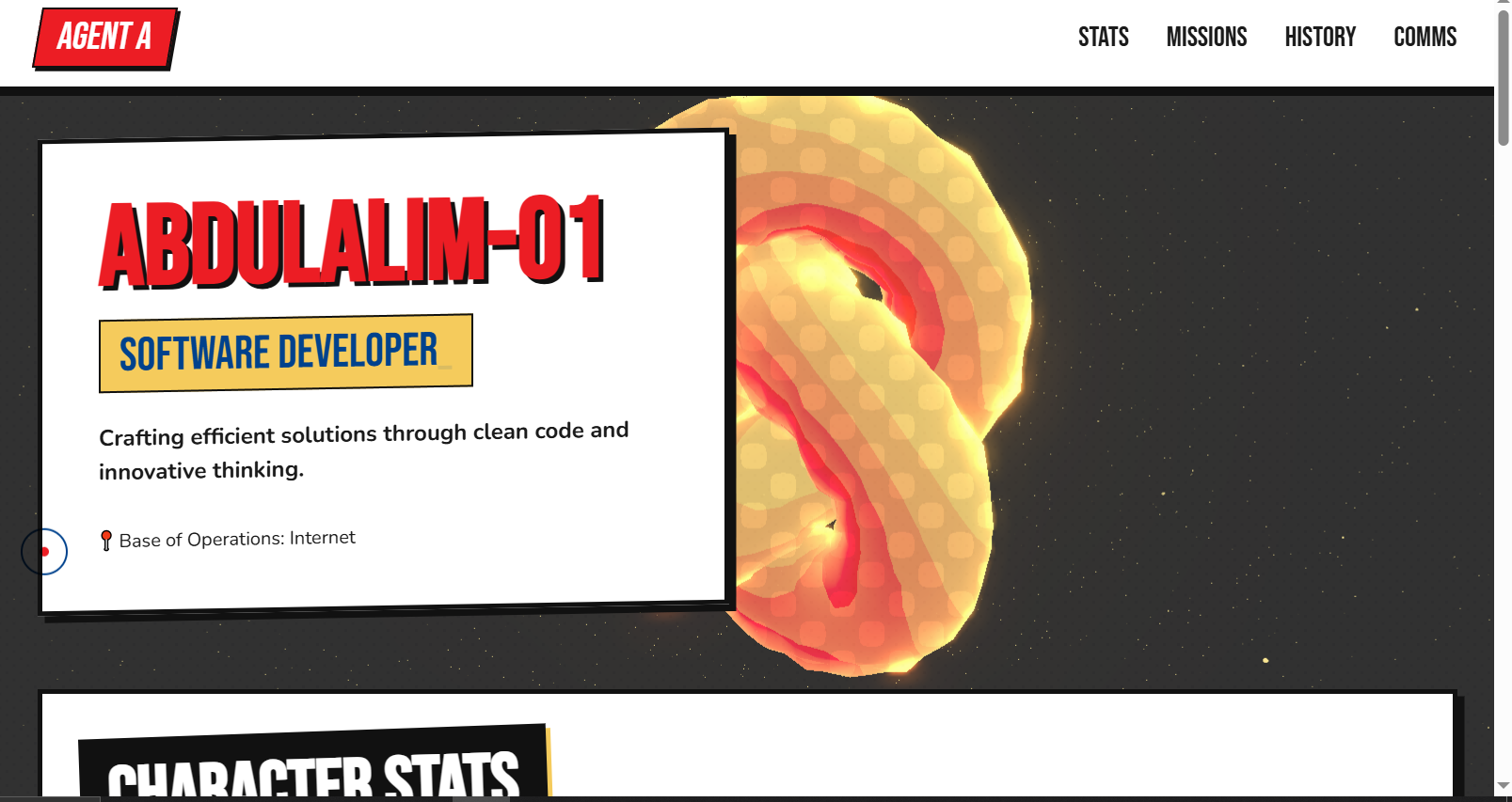 Crazzy 3D portfolio preview